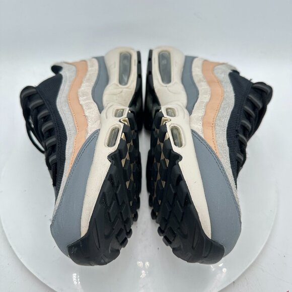 Nike Air Max 95 Men Size 9.5 DC9412 002 Smoke Grey Black Light Beige Shoes - Picture 7 of 11